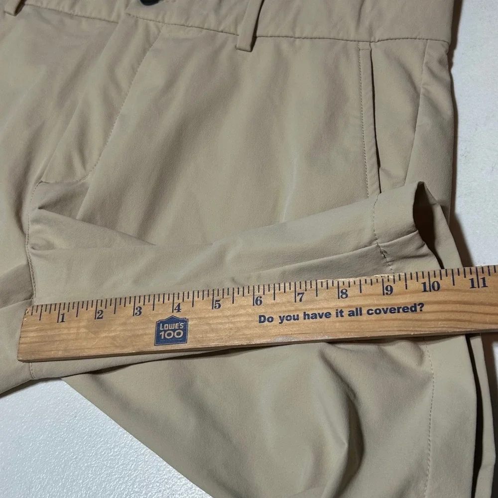 Kjus Men Ike Shorts Tan Beige‎ Golf Performance Stretch W38 Regular Fit